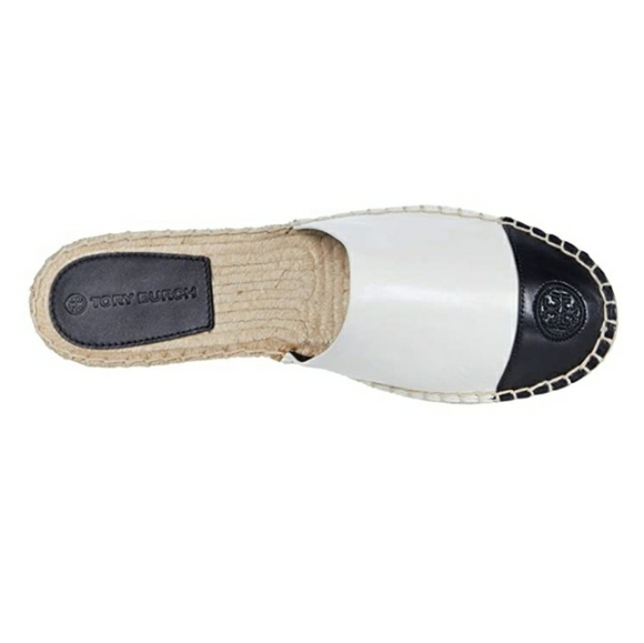 Tory Burch Shoes - Tory burch espadrille slides 9.5